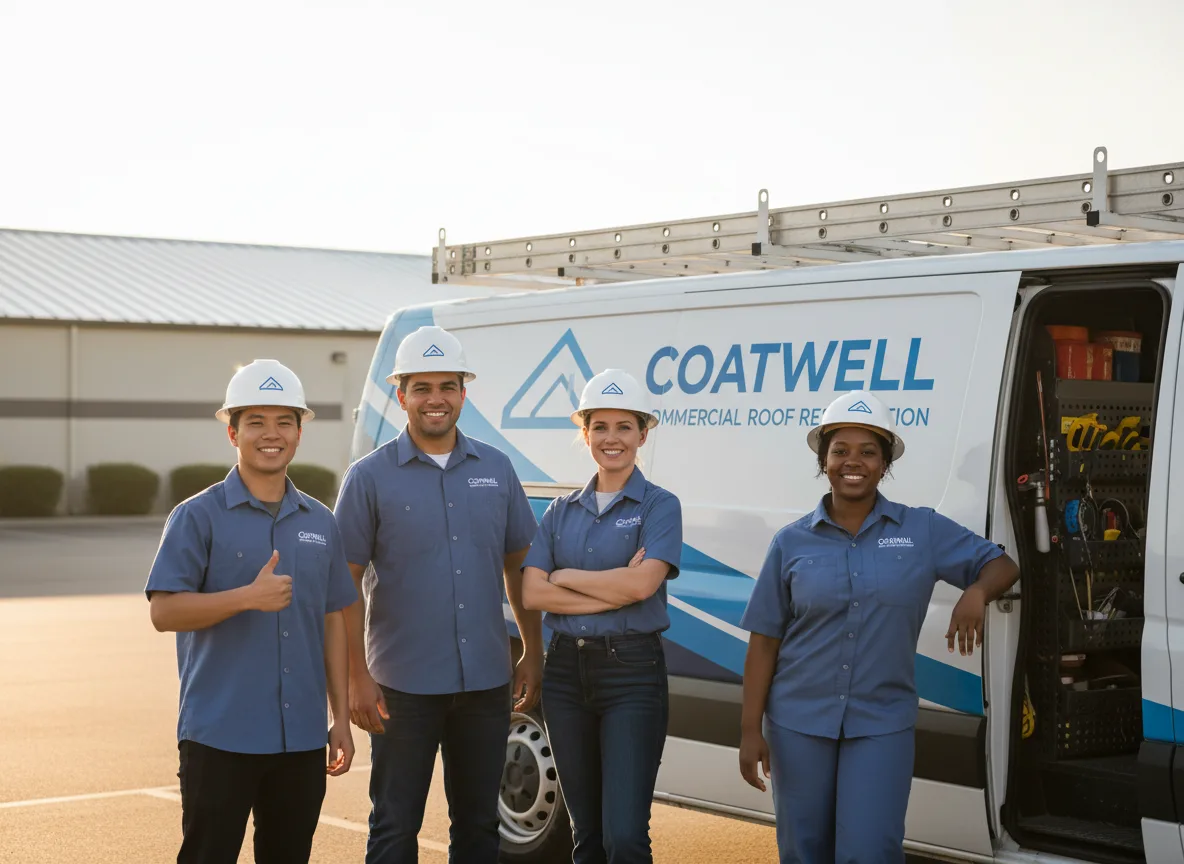 Commercial roof coating company in Davidson, OK